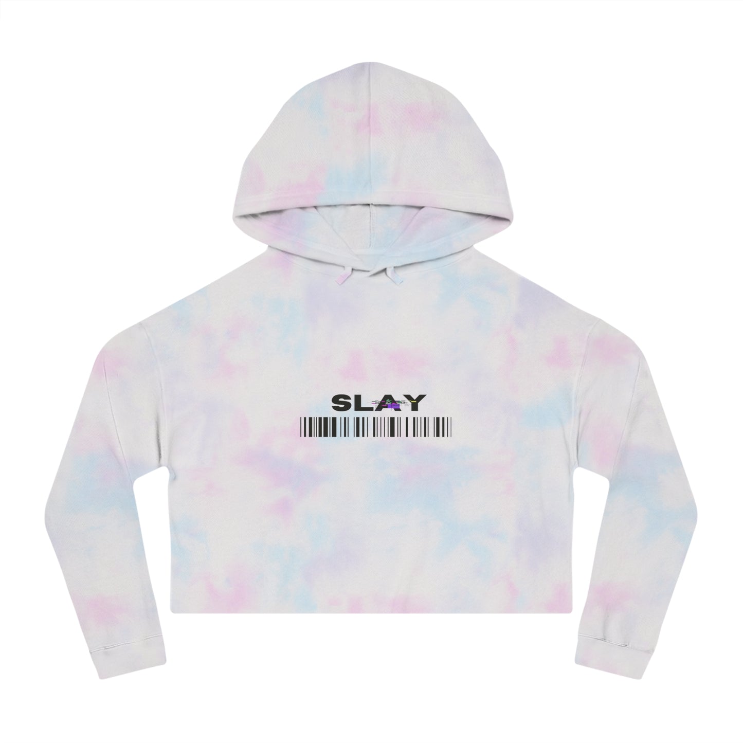 SLAY women’s Cropped Hooded Sweatshirt