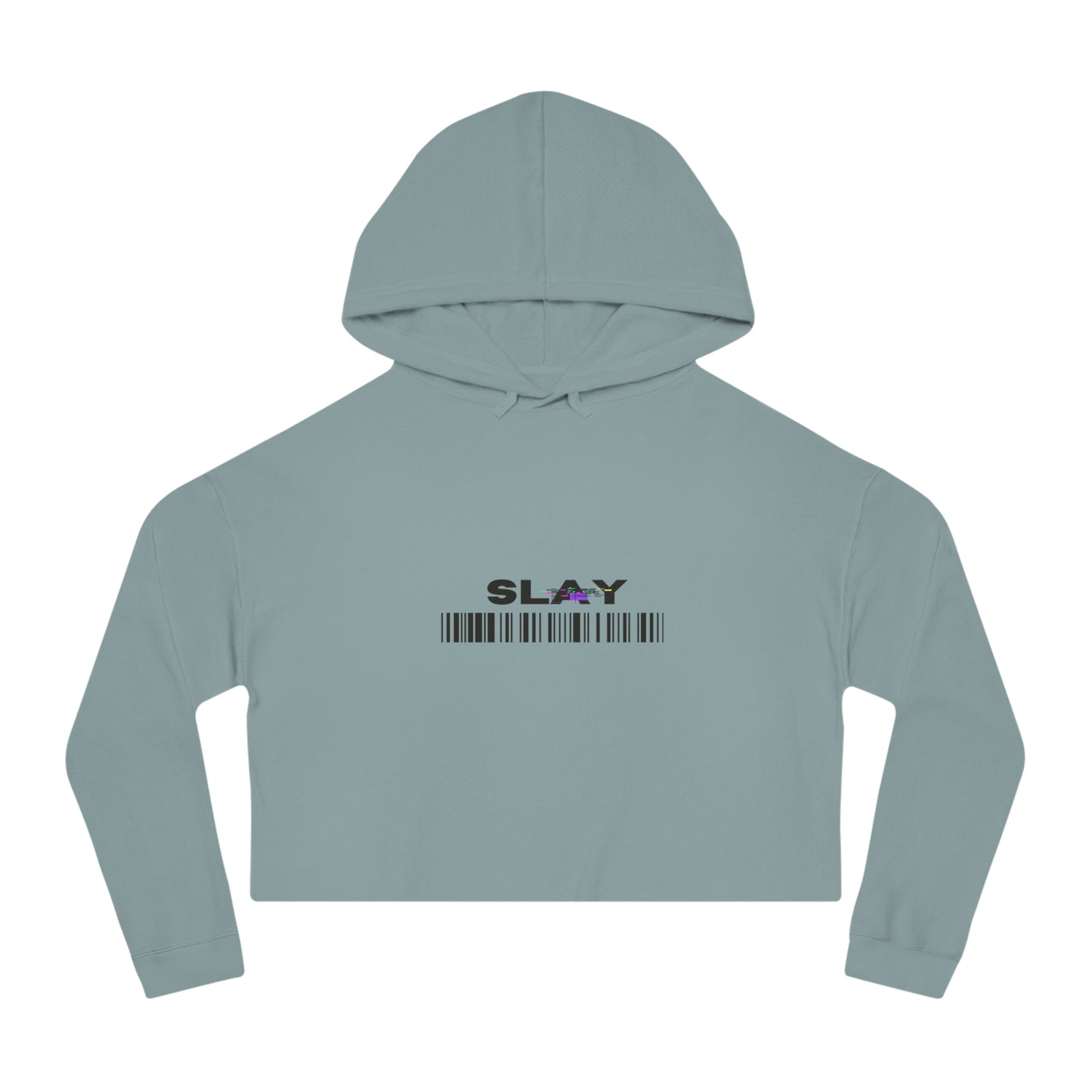 SLAY women’s Cropped Hooded Sweatshirt