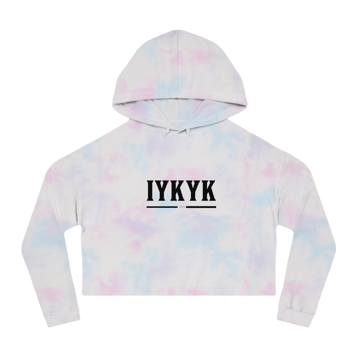 If you know you know Cropped Hooded Sweatshirt