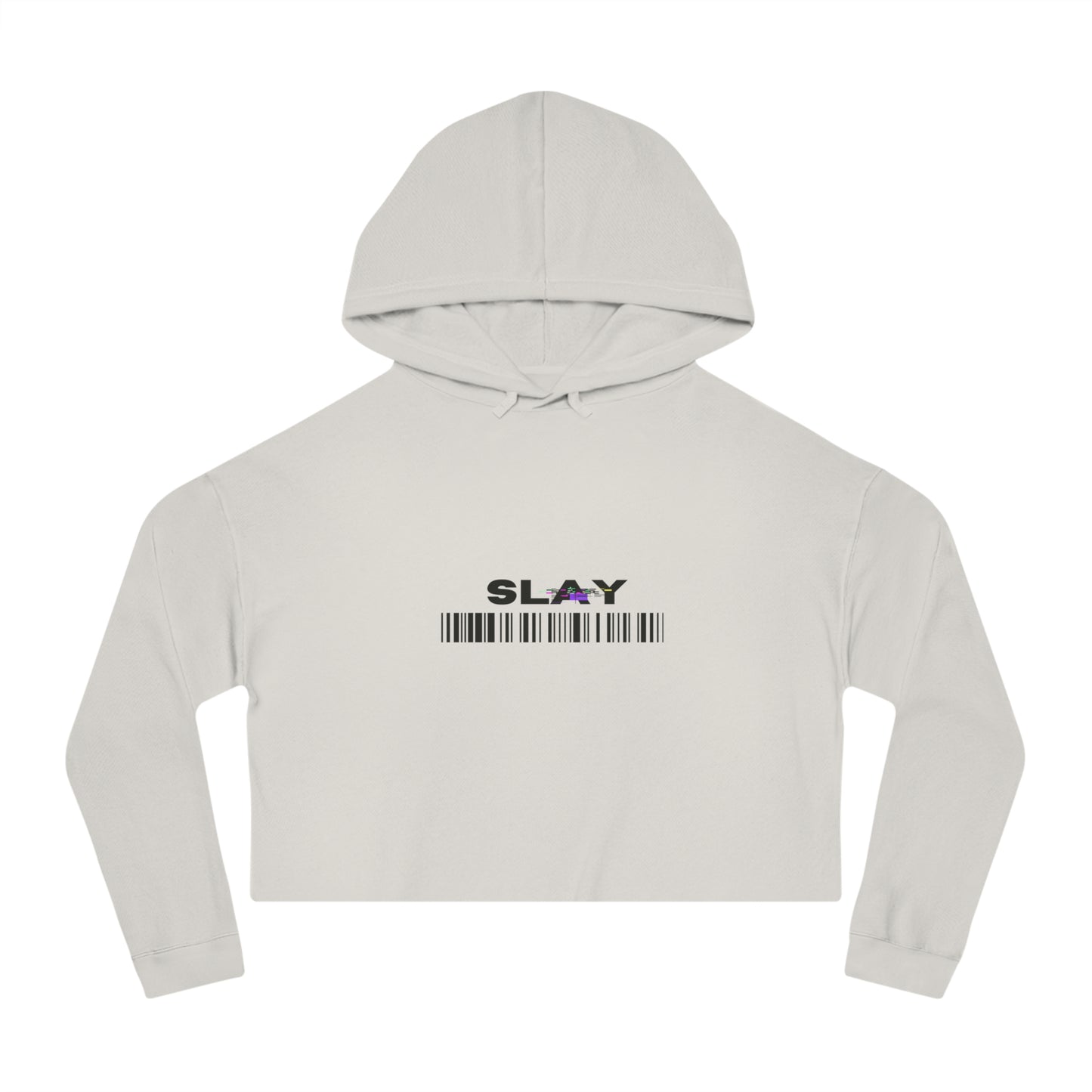 SLAY women’s Cropped Hooded Sweatshirt