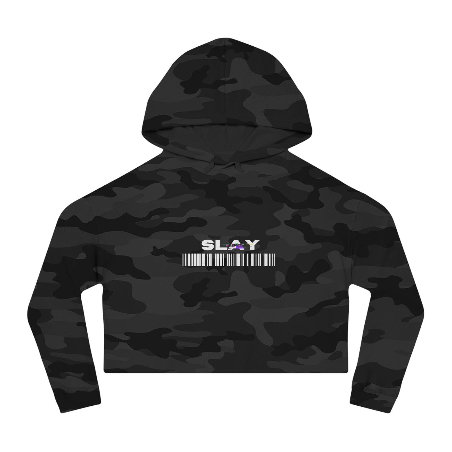 SLAY women’s Cropped Hooded Sweatshirt